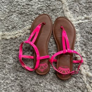 Hot Pink Sandals